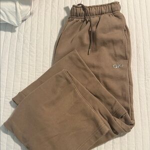 ALO Yoga Brown Wide Leg Pants